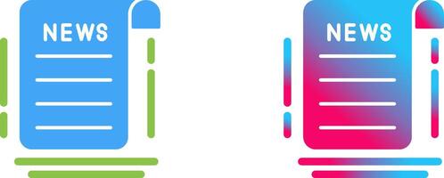 News Icon Design vector