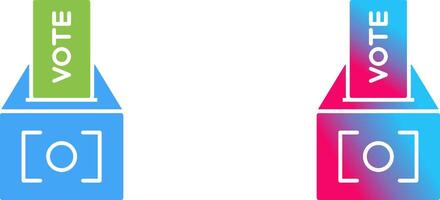 Vote Icon Design vector