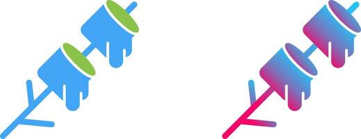 Marshmallows Icon Design vector