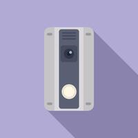 Vintage cassette tape illustration vector