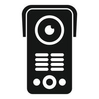 icon of a portable music player vector