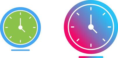 Clock Icon Design vector