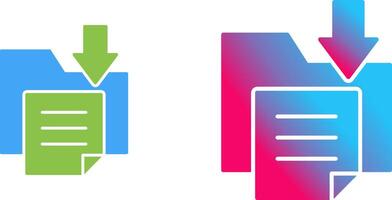 File Storage Icon Design vector