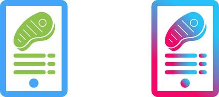 Online order Icon Design vector