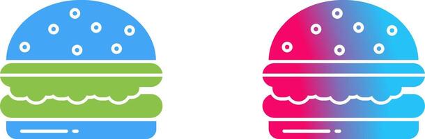 Burger Icon Design vector