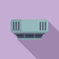 Modern flat design air conditioner icon vector