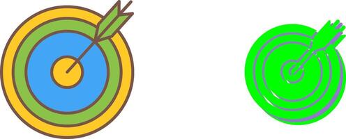 Darts Game Icon Design vector
