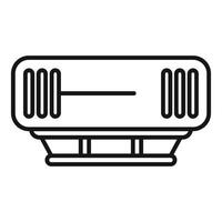 illustration of a gym bench press icon vector