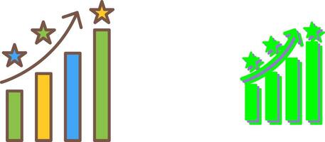 Unique Reputation Management Icon Design vector
