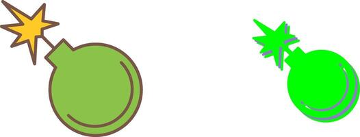 Danger of Explosion Icon Design vector