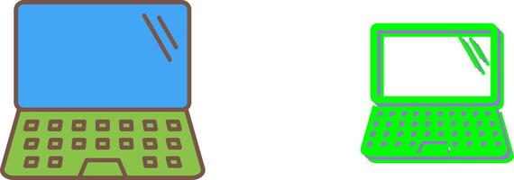 Laptop Icon Design vector