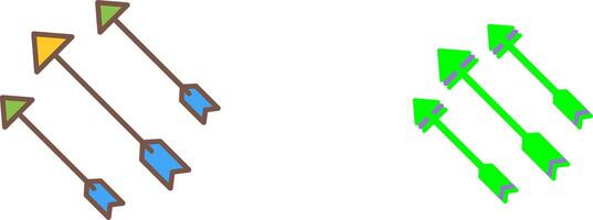 Unique Arrows Icon Design vector