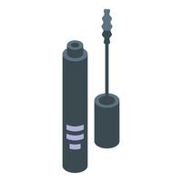 Isometric electronic vape pen with eliquid bottle vector