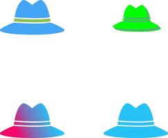 diseño de icono de sombrero vector