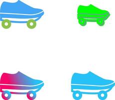 Skates Icon Design vector