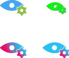 View Settings Icon Design vector