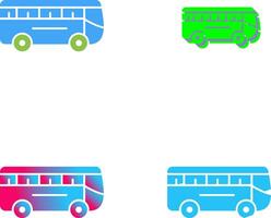 Bus Icon Design vector