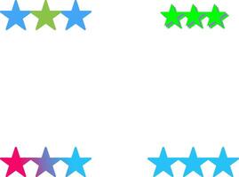 Stars Icon Design vector