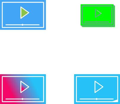 Screening Icon Design vector