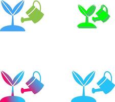 Growing Plant Icon Design vector