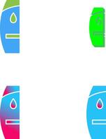Shampoo Icon Design vector
