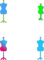 Dress Holder Icon Design vector