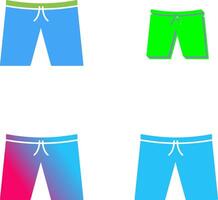 Shorts Icon Design vector