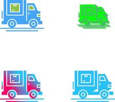 Delivery Truck Icon Design vector