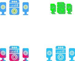 Sound System Icon Design vector