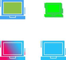 Laptop Icon Design vector