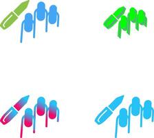 Manicure Icon Design vector