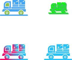 Delivery Truck Icon Design vector