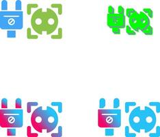 Socket Icon Design vector