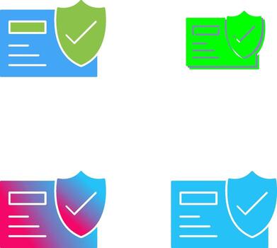 Security Icon Design vector
