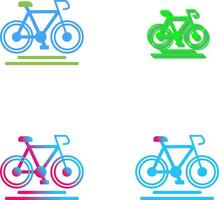 diseño de icono de ciclismo vector