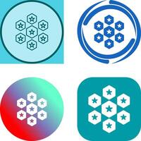 Unique Reputation Management Icon Design vector