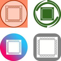 Unique Frame Icon Design vector