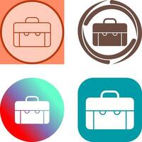 Suitcase Icon Design vector