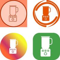 Coffee Blender Icon Design vector