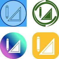 Drawing Tools Icon Design vector