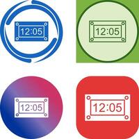 Unique Timer Icon Design vector