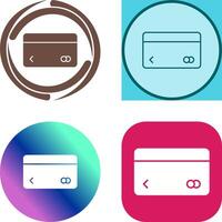 Unique Credit Card Icon Design vector