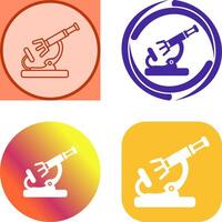 Microscope Icon Design vector