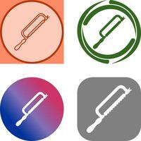 Hacksaw Icon Design vector