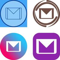 Unique Email Icon Design vector