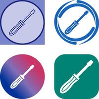 Screwdriver Icon Design vector