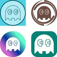 Unique Game Character Icon Design vector