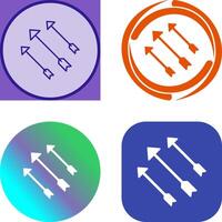 Unique Arrows Icon Design vector