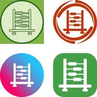 Abacus Icon Design vector