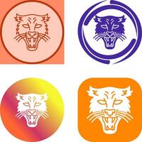 Puma Icon Design vector